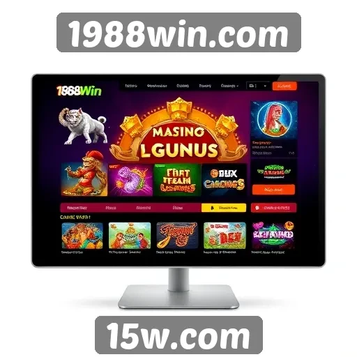 Interface do usuário do 1988win.com é intuitiva